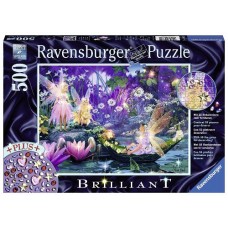 500 pc Ravensburger Puzzle - Fairy with Butterfly Jewel 